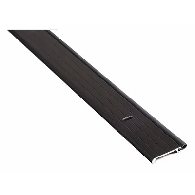 NATIONAL GUARD Door Weatherstripping: Bulb Insert, 6 ft Lg, 1 13/16 in Wd - Metal Leaf Weatherstripping