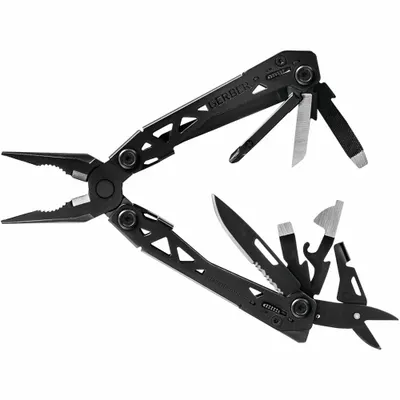GERBER Multi-Tool: Multi-Tool Plier, 15 Tools, 4 1/4 in Closed Lg, 6 1/4 in Open Lg - Multi-Tools with Slide-Out Pliers