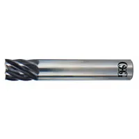 OSG Square End Mill: Carbide, EXO Coated, 7 Flute, 3/8" Mill Dia, 3/4" LOC, 2-1/2" OAL (MPN VGM7-0045)