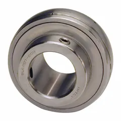 This wash-down spherical insert bearing features a ball bearing insert type with double-sealed closure. It has a 1 15/16-inch bore, 90 mm outer diameter, and 0.944-inch outer ring width, using inch system of measurement. Suitable for applications requiring resistance to washdown environments.