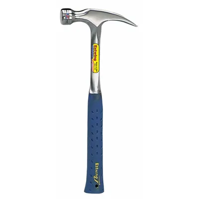 ESTWING Hand Tools: Steel, Textured Grip, Steel Handle, 20 oz Head Wt, 14 in Overall Lg - Steel Straight-Claw Hammers