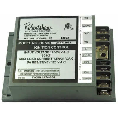 Robertshaw Ignition Control: Mfr Part # 780-787 - Replacement HVACR Controls, Switches & Thermostats