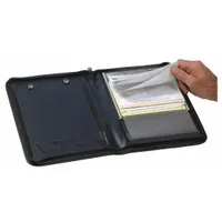 JJ KELLER Document Holder: Document Holder, Vinyl, Black, 11 1/4 in Overall Ht, 11 1/4 in Overall Lg (MPN 2946)