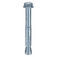 MKT FASTENING Wedge Anchor Stud: 132 mm Overall Lg, 18 mm Dia, M12 Thread Size, Steel, Steel, 20 PK (MPN M16315301)