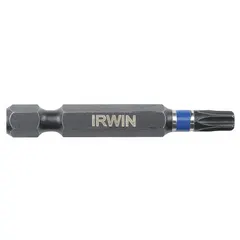 Impact-rated Torx bit for driving T20 fasteners with power tools. Features a hex shank for secure grip and is constructed from S2 steel. Suitable for assembly, maintenance, and repair tasks. Supplied as a 2-pack.