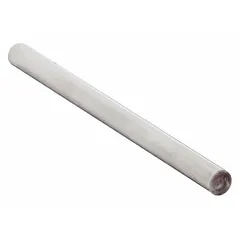 This fractional-inch high-speed steel drill bit blank has an 11/32 in diameter with a tolerance of +0.0000/-0.0005 in and a 6 in overall length. The bright (uncoated) finish allows for precision grinding into custom-length drills, reamers, or other cutting tools for machining and toolmaking applications.