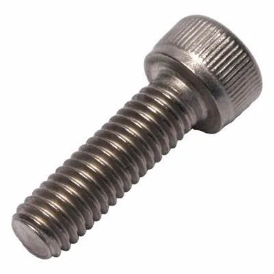 ALLIED TITANIUM Socket Head Cap Screw: M6x1.00 Thread Size, 20 mm Lg, Std, Plain, Titanium - Metric System Standard Socket Head Cap Screws
