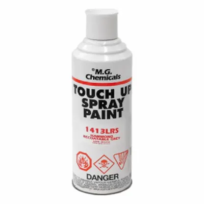 HAMMOND 1413LRS Spray Paint, 8 in x 2.75 in, Fast-Drying - Electrical Enclosure Accessories & Replacement Parts