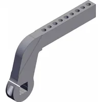 SMC Pneumatic Cylinder Clamp Arm: Mfr Part # CKZ-63A539P-X6013, Fits 63 mm Bore Dia, CKZN