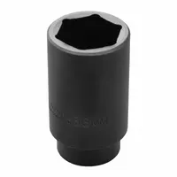 PROTO Impact Socket: 1/2 in Drive Size, Metric, 36 mm Socket Size, 6-Point, Deep, Black Oxide (MPN J7336M)