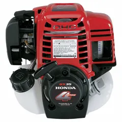The HONDA GX35NT-S3 is a horizontal gasoline engine delivering 1 hp and 1.2 lb-ft gross torque. It features a recoil start, keyed shaft configuration, and includes a muffler. This engine is suited for light-duty equipment such as pressure washers, generators, and small pumps.