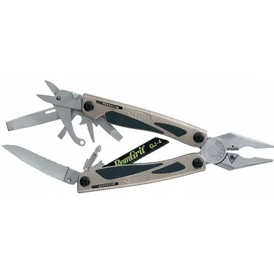 GERBER Multi-Tool: Multi-Tool Plier, 9 Tools, 9 Functions, 4 3/8 in Closed Lg - Multi-Tools with Fold-Out Pliers