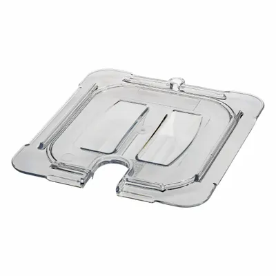 CARLISLE Food Pan Lid: Sixth Size, Rectangular, NSF Certified, 6 7/8 in Overall Lg - Steam Table Pan Covers