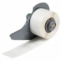 Wraparound Label: 3/4 in x 1/2 in, 1/2 in, Vinyl, White (Matte), For 22 AWG to 12 AWG Wire Gauge (MPN M7-96-427-2S)