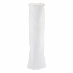Welded felt seamless filter bag, Bag Size 2, 50 micron rating, 160 gpm flow capacity, maximum operating temperature 275°F. Used for industrial liquid filtration in applications such as chemical processing, water treatment, and general manufacturing.