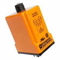 ATC DIVERSIFIED ELECTRONICS Voltage Sensor Relay: Panel Mounted, 8 Pins/Terminals, 5 A, 110V DC (MPN UOA110DLA)
