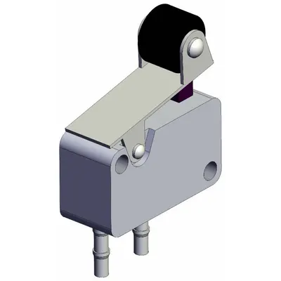 SMC Shuttle Valve: VM1000 Series, Roller Actuator, 3 Ports, 4 mm Push-On - VM Series Manual Air Control Valves