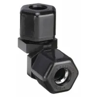 PARKER Compression Fitting Elbow: 1/4 in OD x 1/4 in OD Size, Compression x Compression (MPN P4EU4)