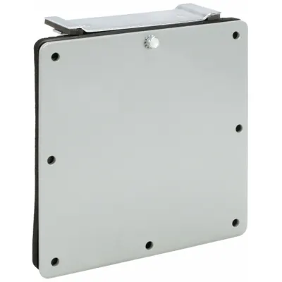 HOFFMAN F66LP End Cap for Dust-Tight Wireway, 6x6x7-5/8 in, Steel, No Knockouts - End Caps for Dust-Tight Wireways