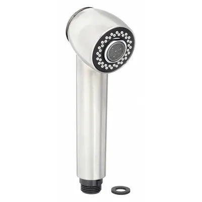 AMERICAN STANDARD Kitchen Sprayer: Plastic, Chrome, 1/2" Connection Size, Compression - Faucet Sprayer Heads & Valves