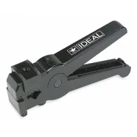 Cable Stripper: Manual, 1/4 in, For RG-59/RG-6 Cable Designation, 5 in Overall Lg, V-Notch Blade (MPN 45-520)