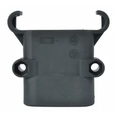 This male plug is a replacement component for Dayton-branded material handling equipment. It is designed to fit model 2LEB9 and restores electrical connectivity in GGS Material Handling Parts systems. Suitable for industrial environments requiring reliable power connections.