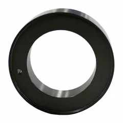 Replacement ring for Parker hydraulic filtration systems. Used as a sealing or retaining component within filter assemblies to maintain system integrity in industrial fluid power applications.