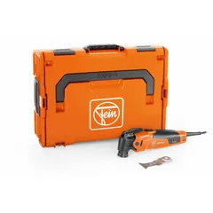 Corded oscillating tool with 3.6 A current, 1.7° oscillation angle, and 13 5/16 in length. Suitable for cutting, sanding, and scraping in industrial applications.