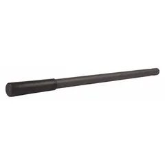 Replacement handle for manual sheet metal notchers and other machining equipment. Provides a secure grip for adjustments and clamping operations in metalworking and fabrication environments.