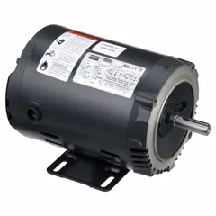 DAYTON General Purpose Motor: C-Face/Rigid Base Mount, Open Drip Proof, 3/4 hp, 230/460V AC. Key specifications — Brand: DAYTON; Nameplate Voltage @ 60 Hz: 230/460V AC; Full Load Current @ 60 Hz: 2.3 / 1.1 A; Nameplate RPM @ 60 Hz: 3,485 RPM; Motor Enclosure: ODP.