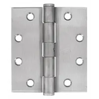 BEST Butt Hinge: Stainless Steel, Full Mortise, 2 in Leaf Wd (MPN CB191NRP 4 5X4 5 DOOR HINGE 32D STS)