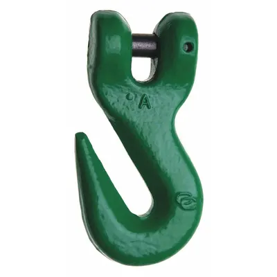 CAMPBELL Grab Hook: 22,600 lb Working Load Limit, 100 Hook Grade, Alloy Steel - Narrow-Opening Grab Hooks for Lifting