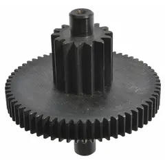 The DAYTON Output Pinion EW-11 is a replacement part for material handling gearboxes. It transfers rotational motion from the gearbox to the driven load, suitable for use in conveyor systems and hoists. This pinion is designed to fit Dayton brand equipment.
