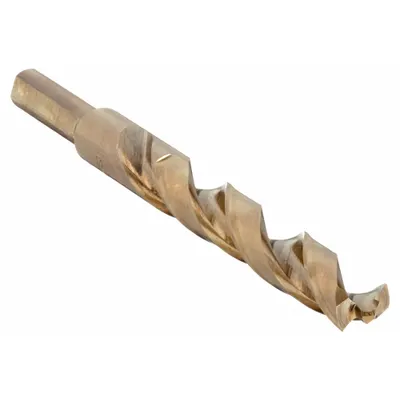 DEWALT Jobber Length Drill Bit: 1/2", 135° Pilot Point, Black Oxide HSS - General Purpose High-Speed Steel Jobber-Length Drill Bits