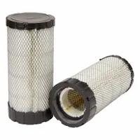 FLEETGUARD Automotive Air Filter: Round-Oval, Engine, Radial Seal, 6 13/32 in Outside Dia, Cellulose (MPN AF25960)
