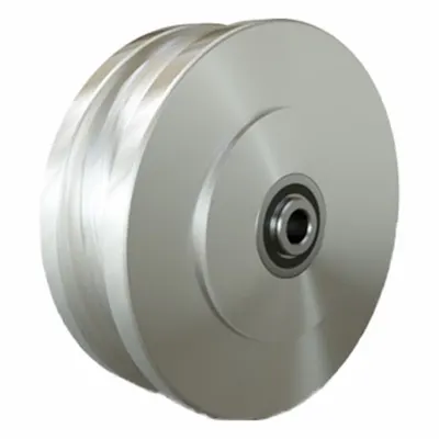 HAMILTON Track Wheel: 6 in Wheel Dia., 2 in Wheel Wd, 1,125 lb Load Capacity - U-Groove Wheels