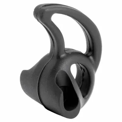 EARPHONE CONNECTION Ambidextrous Earmold: Fits Universal, Black, Medium - Universal Audio Accessories
