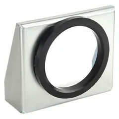 This mounting base is designed for use with Parker bladder accumulators. It has a 6.75-inch inside diameter and is constructed from zinc-plated steel for corrosion resistance. Suitable for mounting accumulators in hydraulic systems.