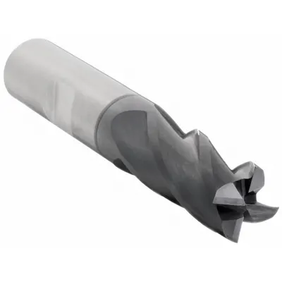 WIDIA HANITA Square End Mill: Carbide, TiAlN Coated, 4 Flute, 5/8" Mill Dia, 3/4" LOC - General Purpose Carbide Square End Mills