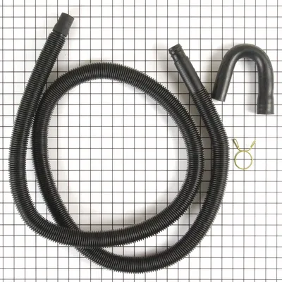 WHIRLPOOL Drain Hose: 285666 - Whirlpool Washing Machine & Dryer Parts