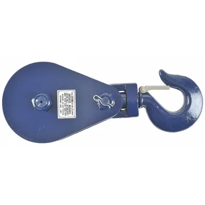 BA PRODUCTS CO. Pulley Block: Swivel, 16,000 lb Working Load Limit, Wire Rope, Swivel Hook - Hook-Attached Snatch Blocks