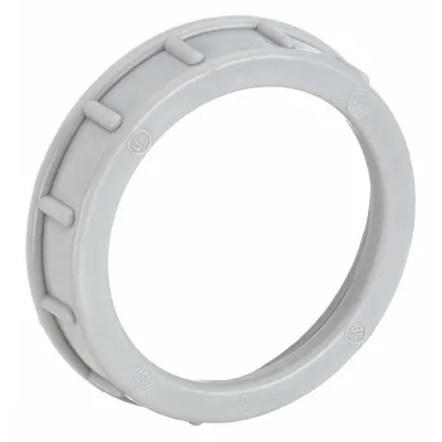 RACO Insulating Bushing: Plastic, Plain, 2 in Trade Size, 17/32 in Overall Lg - Insulating Bushings