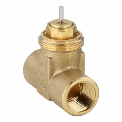 Honeywell Hydronic Globe Valve: 2-Way, 1.9 CV Flow, 1/2 in Female NPT, Brass Body - 2-Way NPT Connection Globe Valves