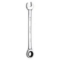 WESTWARD Combination Wrench: Alloy Steel, Chrome, 21 mm Head Size, 11 3/8 in Overall Lg, Std (MPN 54PN61)