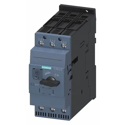 Siemens Manual Motor Starter: Non-Reversing, 3 Poles, 80 A, Thermal Protection - Non-Reversing Starters with Thermal Overloads