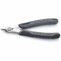 Diagonal Cutting Plier: ESD-Safe, Flush, Pointed, 4 7/8 in Overall Lg, 3/8 in Jaw Lg, 1/2 in Jaw Wd (MPN 78 13 125 ESD)