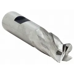 This cobalt ball end mill is designed for general-purpose contouring, slotting, and profiling. The ball nose geometry enables machining of curved surfaces and 3D shapes in ferrous and non-ferrous materials. With 4 flutes, an 11/16" mill diameter, 1-5/8" length of cut, and 3-3/4" overall length, it suits precision milling operations in industrial applications.