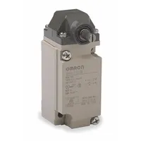 OMRON Plug-In Limit Switch: Roller Arm Plunger, Metallic, Momentary, Plug-In, D4A, Screw Terminals (MPN D4A1102N)