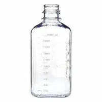 Plastic Lab Media & Roller Bottles - Plastic Lab Media Bottles: Polycarbonate, 2 L Capacity - mL (MPN 138-6513-FLS)