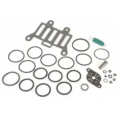 Service kit for Valvair II series pneumatic valves and actuators. Contains seals and components for maintenance and repair in industrial automation, material handling, and process control systems.